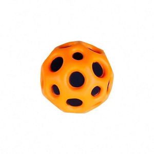 Pelota de Goma de Alta Resistencia Anti-Caídas con Forma de Luna, Porosa y Rebotante, Diseño Ergonómico para Niños, Juguete para Interiores y Exteriores Hecho de Espuma de PU, Regalos de Bienvenida - Product Image 5