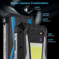 8849 Tank 3 Pro par Unihertz 18 RAM 512GB ROM 100 Lumens 120Hz Projecteur 23800mAh 5G 200MP Caméra NFC Global Robuste smartphones