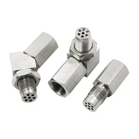 Adaptateur de joint de capteur d'oxygène M18*1.5 à 90 degrés, suppresseur de voyant de diagnostic moteur, mini catalyseur à trois voies
