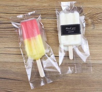 Sacs d'emballage en plastique PVC antistatique pour glaces et bâtonnets glacés, impression hélio, vente en gros