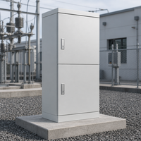 Boîtier de distribution basse tension vide certifié CE, panneau de commande électrique sur pied personnalisé, coffret en tôle IP55, OEM