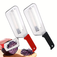 Trancheuse manuelle en acier inoxydable pour légumes, râpe à chou robuste, outil de cuisine facile à nettoyer pour la préparation de salades et de légumes.
