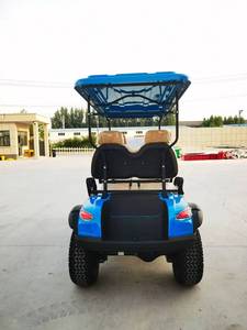 Carrito de Golf Azul Nuevo de 2025 con 4 Asientos, Batería de Litio, Velocidad de 30-50 km/h, Autonomía de 50-70 km, Precio Bajo de Fábrica, Alta Calidad - Product Image 5