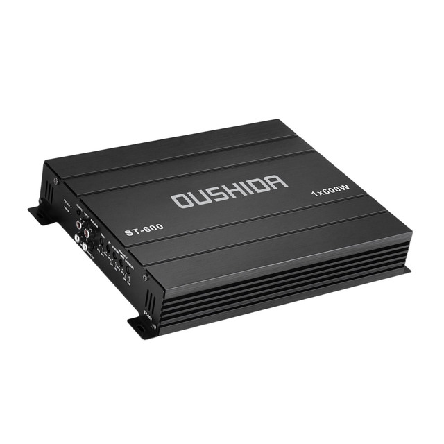 Car Audio Amplifier 600W Rms Power Class D Car Amplifier Aluminum Mono Channel Car Audio Amplifier