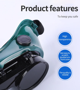 DAIERTA <span class=keywords><strong>Gafas</strong></span> <span class=keywords><strong>de</strong></span> <span class=keywords><strong>Seguridad</strong></span> Ligeras con Marco Completo <span class=keywords><strong>de</strong></span> PP, Lentes Intercambiables, Protección UV, para Soldadura Eléctrica, Venta al Por Mayor - Product Image 6