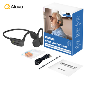 Écouteurs numériques <span class=keywords><strong>à</strong></span> conduction osseuse ALOVA, amplificateur de son, casque Bluetooth, suppression du bruit DSP, aides auditives pour les personnes âgées - Product Image 6