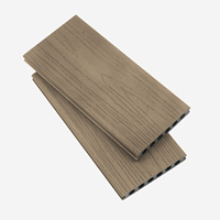 Planches de terrasse en WPC co-extrudé, résistantes aux intempéries, aux UV, à la décoloration et aux rayures, surface blindée, haute résistance