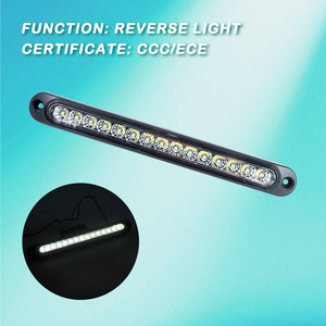 Barra de Luces LED de Reversa para RV, 252 mm, Delgada, DC 10-30V, Impermeable, Luz Trasera para Autocaravana, Yate, Camión, Remolque, Luz de Reversa para RV <span class=keywords><strong>JDA</strong></span> - Product Image 1