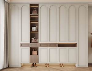 Tùy Chỉnh MDF Đồ Nội Thất Tủ Giày Hiện Đại Phong Cách Châu Âu Gấp Thiết Kế Cho Phòng Ngủ Nhà Hoặc Khách Sạn Sử Dụng Cho Phòng Khách - Product Image 4