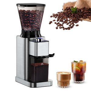 Molinillo de Café Automático de un Toque con Selector de Molienda de 48 Posiciones, Cafetera con Molinillo de Granos para Cafeterías - Product Image 2