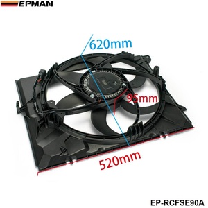 Ventilateur de refroidissement de radiateur ou de condenseur EPMAN pour <span class=keywords><strong>BMW</strong></span> 128i 325i 328i Z4 330i 330Xi N52 08-10 EP-RCFSE90A - Product Image 2