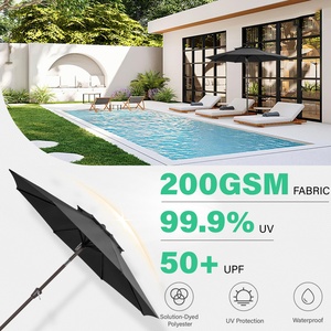 Échantillon Gratuit - Parasol de Jardin Grande Taille 9' de Haute Qualité pour Extérieur - Vente en Gros - Product Image 3