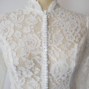 Feishiluo mangas largas encaje bordado boda accesorios nupcial Bolero chaqueta para novias - Product Image 4