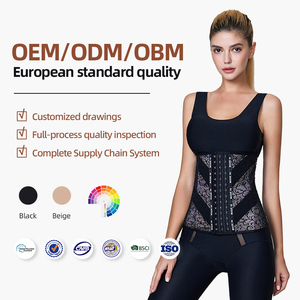 Century Beauty Gaine Corset Amincissante pour Femme, avec Contrôle du Ventre et Soutien Dorsal, Ceinture <span class=keywords><strong>de</strong></span> Maintien et Amincissement <span class=keywords><strong>de</strong></span> la Taille, Effet Brûle-Graisse - Product Image 1