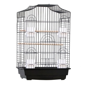 大型金属不锈钢鸟鹦鹉笼子 - Product Image 1