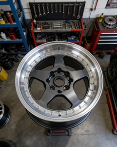 Jantes <span class=keywords><strong>Work</strong></span> <span class=keywords><strong>Wheels</strong></span> Meister S1 3P en alliage d'aluminium forgé 18 pouces 5x112 Noir mat Multi-rayons Après-vente Tout-terrain - Product Image 3