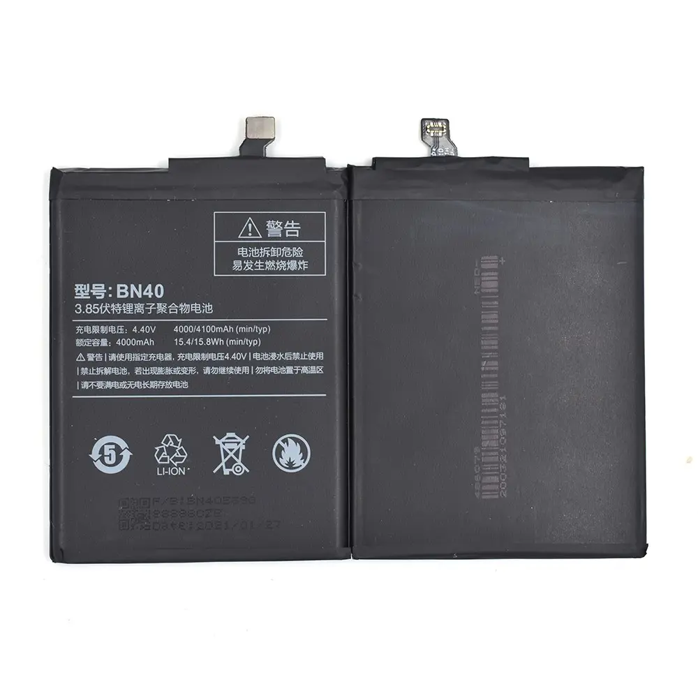 Original Battery BN40 BN42 BM49 BM50 BM51 For Xiaomi Redmi 4 Pro Prime 3G RAM 32G ROM Edition Redrice 4 Redmi4 Mi Max Max2 Max3