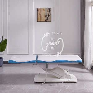 Roller Electric Medical <span class=keywords><strong>Luxus</strong></span> Great Foshan Hot Sale <span class=keywords><strong>Spa</strong></span> Hydraulisch rotierend für Gesichts behandlungen Salon Massage tisch Salpn Beauty Bed - Product Image 2
