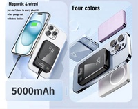 Alta calidad portátil magnético Mini 5000mAh 10000mAh cargador inalámbrico banco de energía Paquete de batería Powerbank para iPhone 14 13 Pro Max