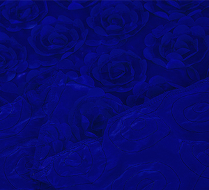 Mantel Redondo de Poliéster para Banquetes, Bodas y Terrazas, con Bordado 3D de Pétalos de Rosa, Color Negro, en Oferta - Product Image 3