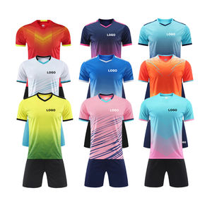 Personnalisé OEM Fabrique Streetwear Polyester Tissu Vintage Sports Homme Boxy Soccer t Shirt Rétro Mesh Football Jersey - Product Image 1