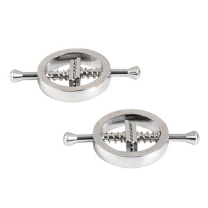 Pinzas de acero quirúrgico para pezones, anillos de clip para senos falsos, sin perforación, para mujer, joyería corporal sin perforaciones - Product Image 4