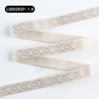 Bande de tissage jacquard personnalisée de haute qualité avec logo, antidérapante, élastique, en peluche, avec polyester durable pour bretelles de soutien-gorge