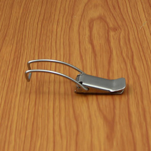 Xin Jieliang Stainless Steel <b>Clip</b> Buckle Flat Mouth <b>Spring</b> Locking Buckle For Bucket Pot Fixing Thickened Duckbill Type - Product Image 2
