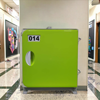 Casier moderne en plastique ABS avec serrure à clé, étanche, résistant à la rouille, recyclable, écologique, étagères réglables, démontable au sol