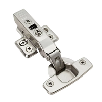 Charnières de porte d'armoire hydrauliques pour meubles de maison, bureau, cuisine et chambre - Fermeture douce à poussoir avec conception silencieuse et durable