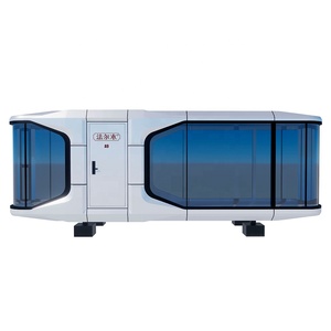 <span class=keywords><strong>Maison</strong></span> Modulaire Préfabriquée Haut de Gamme en Conteneur, Structure en Acier Moderne, <span class=keywords><strong>Maison</strong></span> Capsule, Panneau Sandwich, Installation Rapide, Durable - Product Image 1