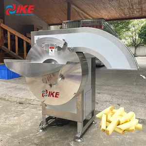 Otomatik patates kızartması yam şeritler dilimleme makinesi işleme hattı fransız kızartması kesme makinası