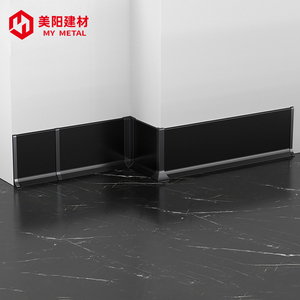 Battiscopa in metallo autoadesivo ultrasottile 6063 in alluminio T5 - Product Image 5