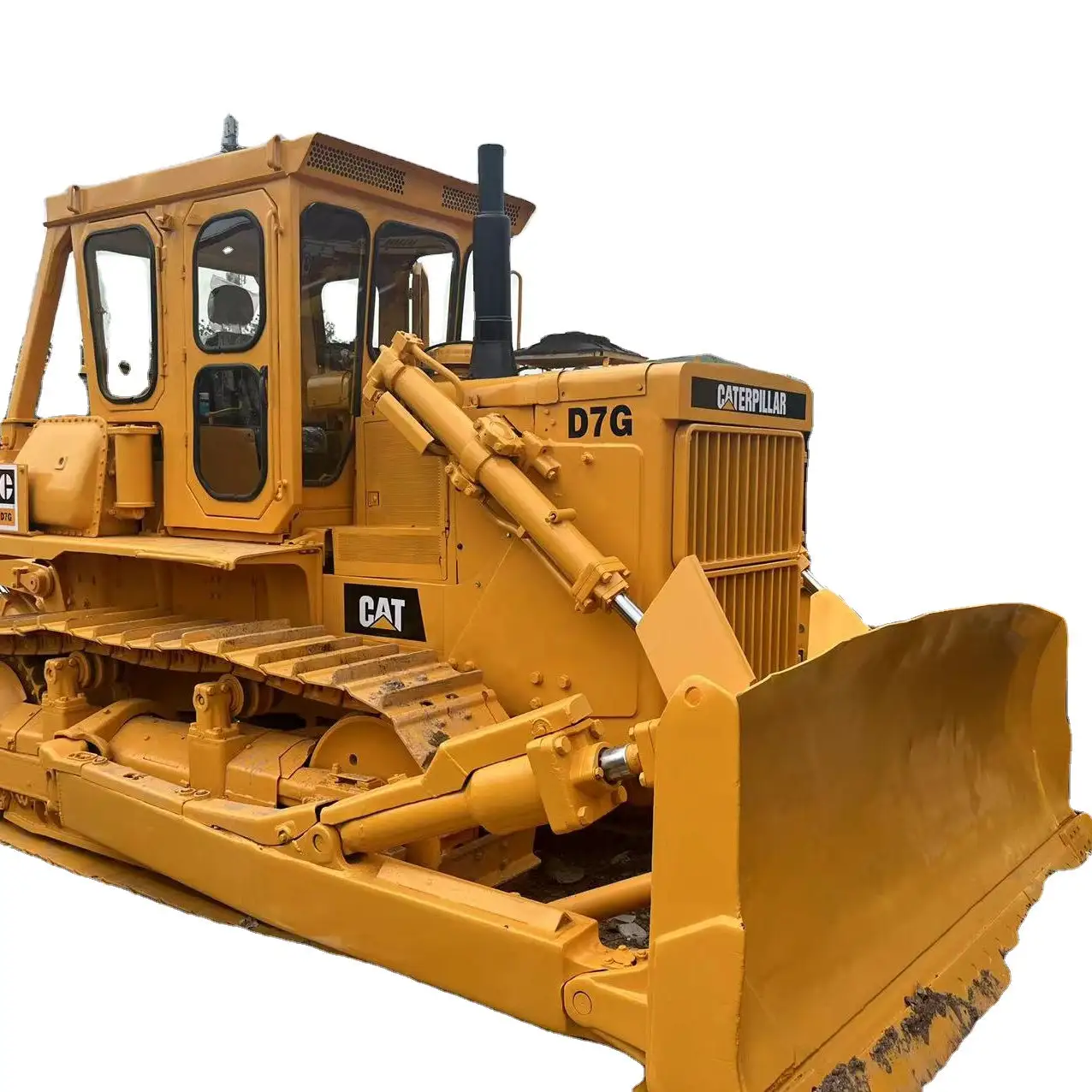 ขายรถปราบดิน CAT D7G พร้อมกว้านใหญ่ รถตีนตะขาบตีนตะขาบ d7 มือสองสภาพดี