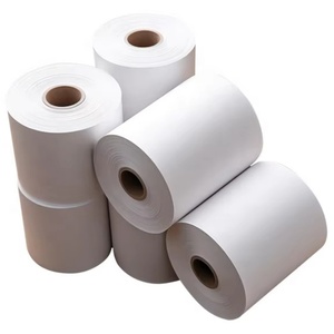 Rollo de Papel Térmico de Alta Calidad de 48g, 80mmx50m, Capa Única, 100% Pulpa de Madera, Directo de Fábrica, Papel de Impresión POS para Caja Registradora - Product Image 1