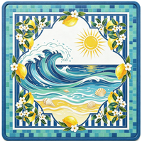Tapis de Mahjong Américain Chinoiserie Tropicale, Tapis de Table de Mahjong Anti-Bruit Prix Usine pour 4 Joueurs