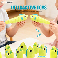Série promotionnelle : Jeu de société de pêche pour 2 joueurs avec canne à pêche jouet pour enfants, jeux aquatiques d'intérieur, jeux de bain pour bébés, vente en gros