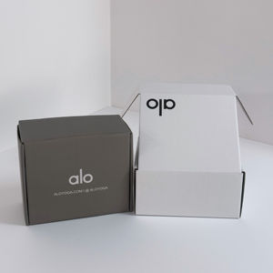 Cajas de Embalaje Impresas a Doble Cara en Blanco y Negro Personalizadas, Cajas de Papel Extra Resistentes de Alta Calidad para Transporte - Product Image 5