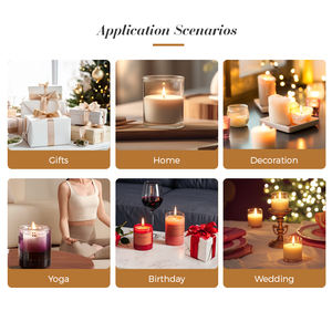 Juego <span class=keywords><strong>de</strong></span> Regalo <span class=keywords><strong>de</strong></span> Velas Aromáticas <span class=keywords><strong>de</strong></span> Cera <span class=keywords><strong>de</strong></span> Soja Premium Personalizadas en Caja <span class=keywords><strong>de</strong></span> Lujo para Cumpleaños, Día <span class=keywords><strong>de</strong></span> San Valentín, Diwali - Aroma <span class=keywords><strong>de</strong></span> Caña al por Mayor - Product Image 6