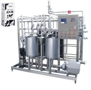 Hoge Kwaliteit Automatische Vloeibare Gepasteuriseerde Melk Verwerking Lijn Maken Machine