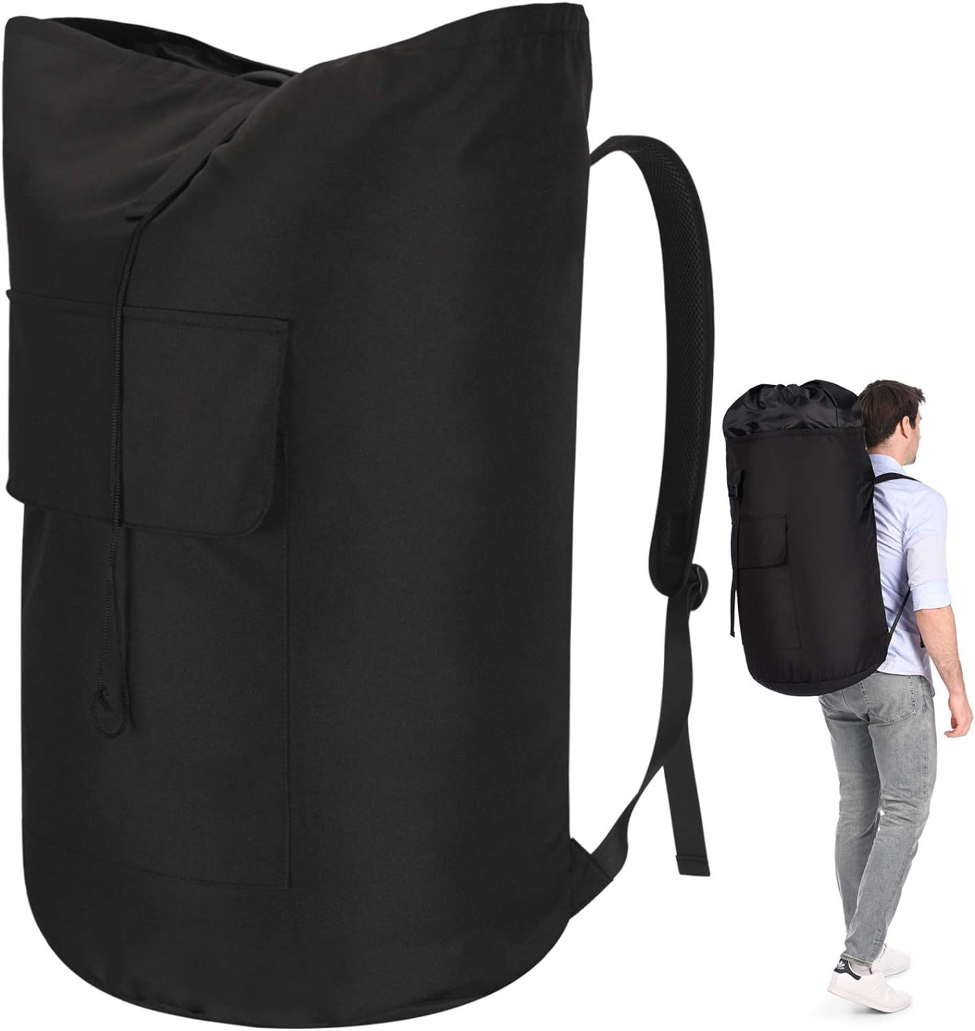 Noir - 38,1 longueur x 38,1 largeur x 71,1 hauteur cm