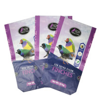 Sacs en papier kraft multicouche pour aliments pour animaux de compagnie et granulés d'aliments pour animaux, 2lb, 5lb, 10lb, 20lb, 25lb, 30lb, thermoscellables, impression flexographique standard STD