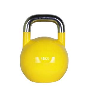 चीन ने जिम पावर ट्रेनिंग प्रतियोगिता केटलबेल 4-48 किलोग्राम वजन उठाने वाली स्टील स्प्रे रंगीन केटबेल - Product Image 3