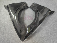 用于B 4系列G26四门车身套件前保险杠边缘侧裙的高质量3k碳纤维L型挡泥板