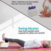 Appareil de fitness électrique pour la maison avec mouvement des chevilles vers le haut et vers le bas, masseur pour les jambes et les chevilles, idéal pour la relaxation à domicile