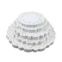 Napperons en papier Saint-Valentin en forme de cœur, napperons en papier pour gâteaux et desserts, napperons en papier roses en forme de cœur pour la nourriture et les événements formels
