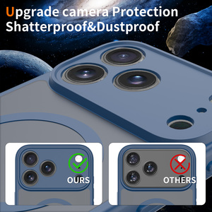 Bán buôn màu xanh da cảm giác iphone17 Pro Max điện thoại cses với ống kính bảo vệ tùy chỉnh chống sốc iPhone loạt điện thoại bao gồm - Product Image 5