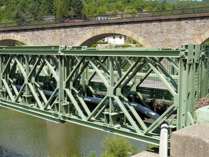 Venta caliente Prefabricado <span class=keywords><strong>Bailey</strong></span> Bridge 30-100M Span Heavy Duty Uso <span class=keywords><strong>militar</strong></span> y civil - Product Image 4