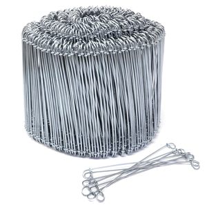 سلك ربط من الفولاذ المقاوم للصدأ <span class=keywords><strong>316</strong></span> لمواقع البناء - تصميم مزدوج الحلقات معزز، اتصال أكثر استقرارًا - Product Image 1