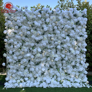 Arrière-plan de fleurs de rose 3D avec espace de copie | Photo Gratuite